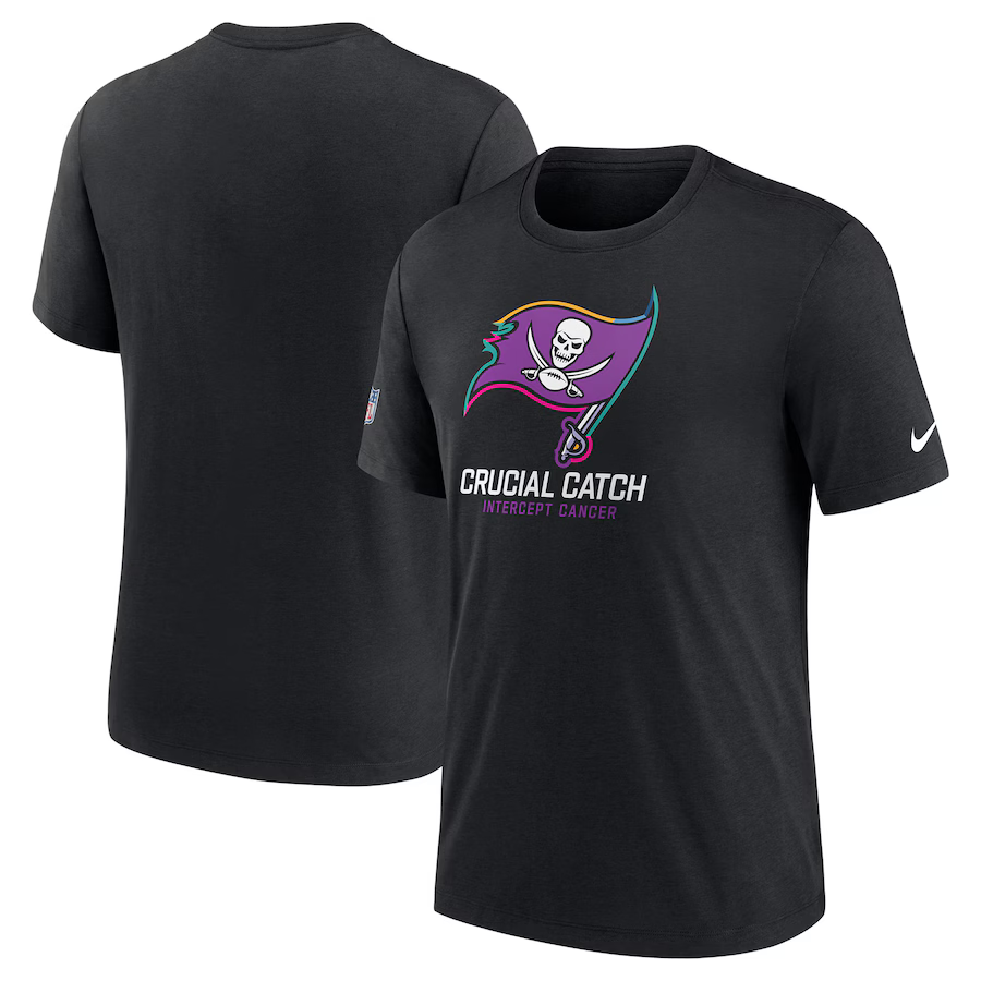 Men Tampa Bay Buccaneers 2024 Nike NFL black T shirts